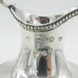 George III Sterling Silver Neoclassical Style Cream Jug Antique 1779 London