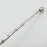 Edwardian Long Sterling Silver Hunting Horn Antique 1907 Chester