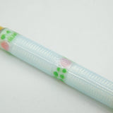 Victorian 9ct Gold & Guilloche Enamel Floral Propelling Pencil Antique