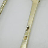 19th Century Imperial Russian .84 Silver Set of Graduating Cutlery Antique c1880 Moscow