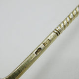 19th Century Imperial Russian .84 Silver Set of Graduating Cutlery Antique c1880 Moscow