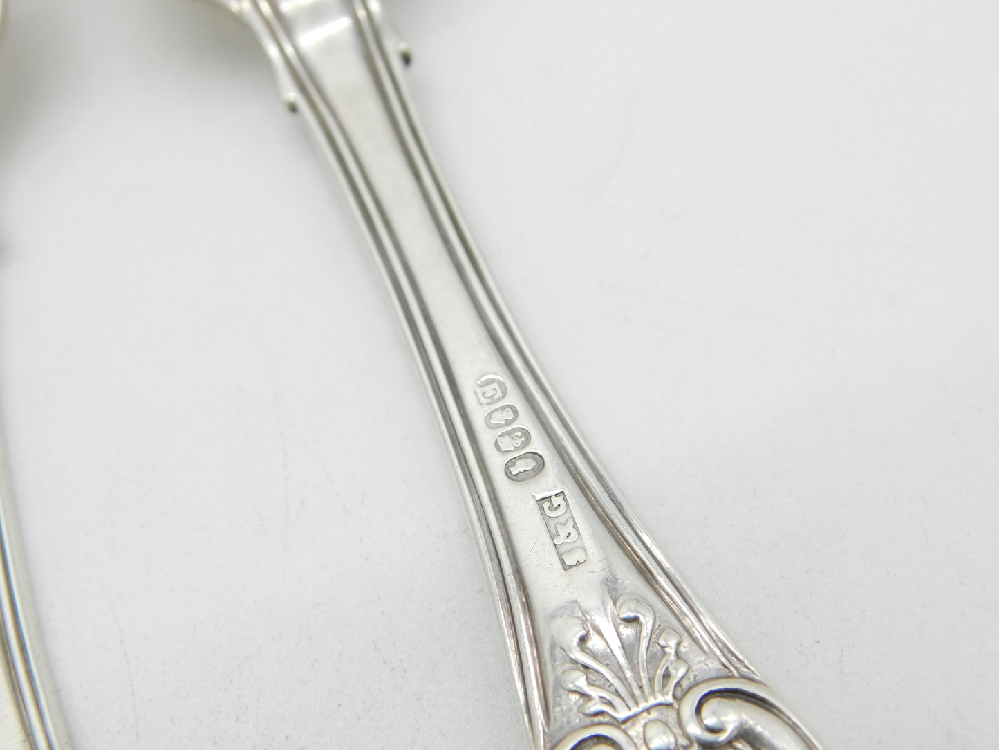 George IV Irish Sterling Silver Kings Pattern Table Fork Set Antique 1825 Dublin