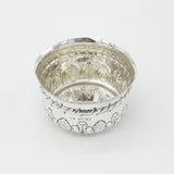 Edwardian Sterling Silver Floral Sweet Treat Bowl Antique 1907 London