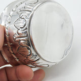 Edwardian Sterling Silver Floral Sweet Treat Bowl Antique 1907 London