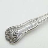 George IV Irish Sterling Silver Kings Pattern Crested Ladle Antique 1825 Dublin