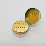 Georgian Sterling Silver Circular Vinaigrette Antique 1799 Birmingham T Willmore