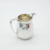 Mappin & Webb Sterling Silver Fluted Cream Jug Antique 1931 Sheffield Art Deco