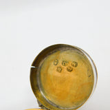Georgian Sterling Silver Circular Vinaigrette Antique 1799 Birmingham T Willmore