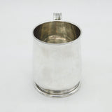 George II Sterling Silver Mug or Tankard Antique 1728 London William Fordham