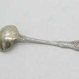 George IV Irish Sterling Silver Kings Pattern Crested Ladle Antique 1825 Dublin