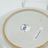 Early Ceramic Hand Painted Dish with Duncan Family Armorial Crest c1760 Georgian