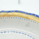 Early Ceramic Hand Painted Dish with Duncan Family Armorial Crest c1760 Georgian