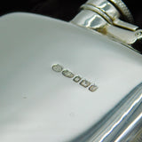 Boxed Sterling Silver Hip Flask & Funnel Vintage 1999 Sheffield Mappin & Webb