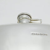 Boxed Sterling Silver Hip Flask & Funnel Vintage 1999 Sheffield Mappin & Webb