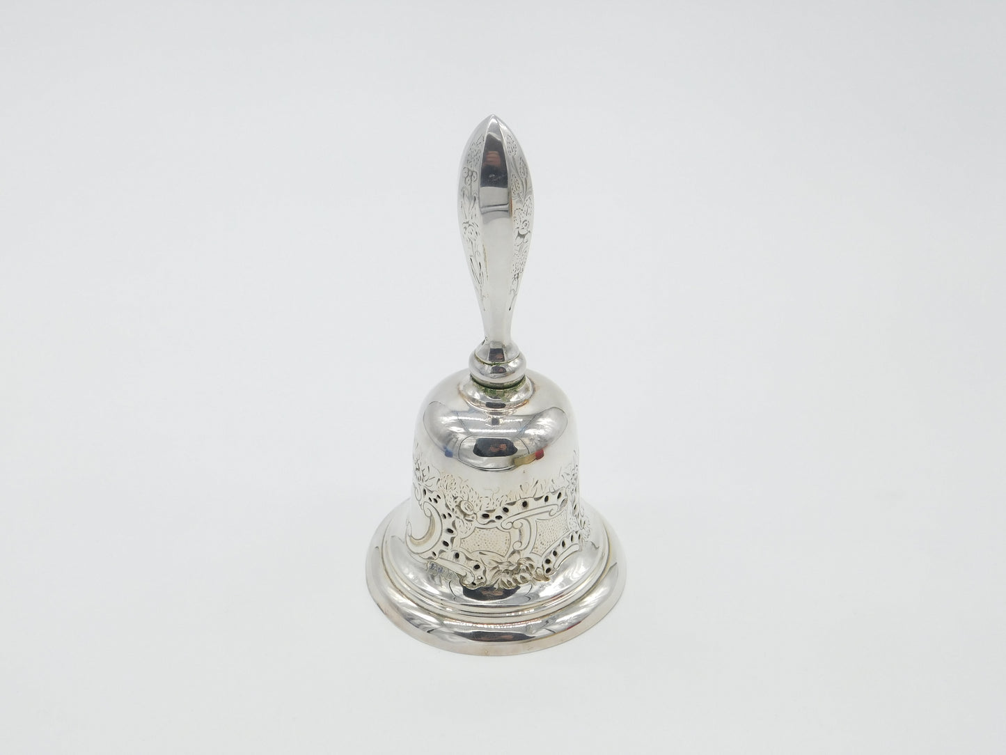 Victorian Sterling Silver Dining Room Bell Antique c1887 London Hallmarked