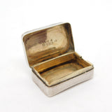 Georgian Sterling Silver 'Neoubliez - Don't Forget!' Vinaigrette 1802 Antique AF