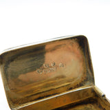 Georgian Sterling Silver 'Neoubliez - Don't Forget!' Vinaigrette 1802 Antique AF