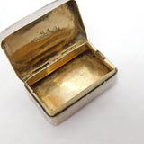 Georgian Sterling Silver 'Neoubliez - Don't Forget!' Vinaigrette 1802 Antique AF