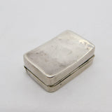 Georgian Sterling Silver 'Neoubliez - Don't Forget!' Vinaigrette 1802 Antique AF