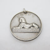 Victorian Silver British Army Egypt Medal to Pte. C. Anderson West Kent Regiment Antique 1882