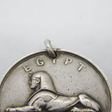 Victorian Silver British Army Egypt Medal to Pte. C. Anderson West Kent Regiment Antique 1882
