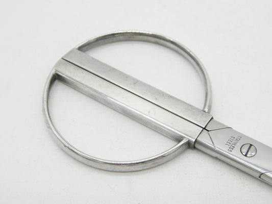 Boxed Georg Jensen Sterling Silver Handled Scissors Vintage 1971 London Import