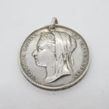 Victorian Silver British Army Egypt Medal to Pte. C. Anderson West Kent Regiment Antique 1882