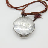 Sterling Silver Religious 'Pyx' Communion Wafer Case Mid-Century 1957 Birmingham