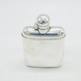 Victorian Sterling Silver Hip Flask & Stirrup Cup Antique 1898 Sheffield