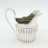 Irish George III Sterling Silver Cream Jug Antique 1801 Dublin James Scott