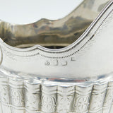 Irish George III Sterling Silver Cream Jug Antique 1801 Dublin James Scott