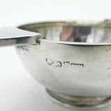 Calcutta Sterling Silver Presentation Quaich 'Delhi Caut' 1947 by Hamilton & Co.