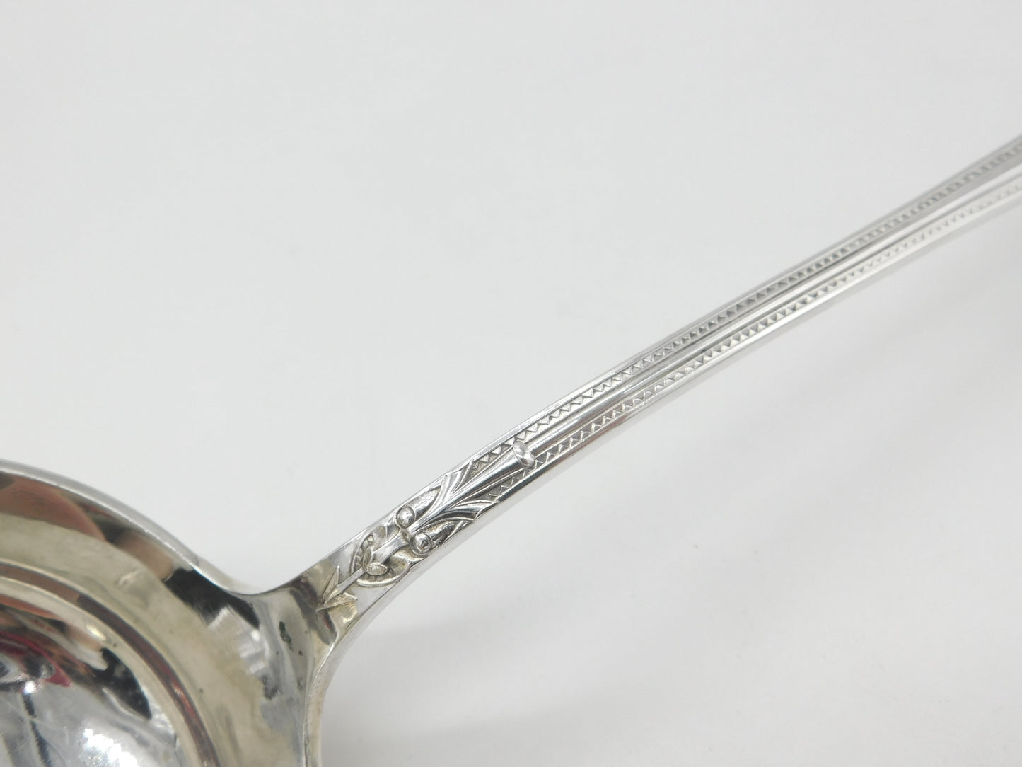 Large Norwegian .830 Silver David Andersen Basting Ladle Antique 1900 Victorian