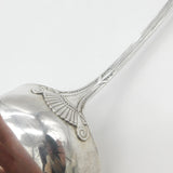 Large Norwegian .830 Silver David Andersen Basting Ladle Antique 1900 Victorian