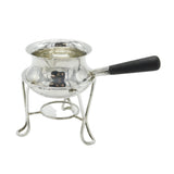 Edwardian Sterling Silver Brandy Warmer on Stand Antique 1906 Birmingham