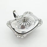 Georgian Sterling Silver Large Gadrooned Mustard Pot 1814 London Antique