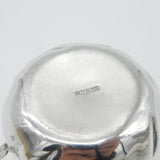 Victorian German .800 Grade Silver 'Lucy Ann' Christening Cup Art Nouveau c1900