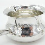 Edwardian Sterling Silver Brandy Warmer on Stand Antique 1906 Birmingham