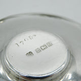 Edwardian Set of Four Sterling Silver Tea Light Candle Holders Antique 1906 Birmingham