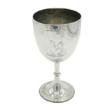 Victorian Sterling Silver 'Grand National Poultry Show 1876' Trophy Goblet Antique