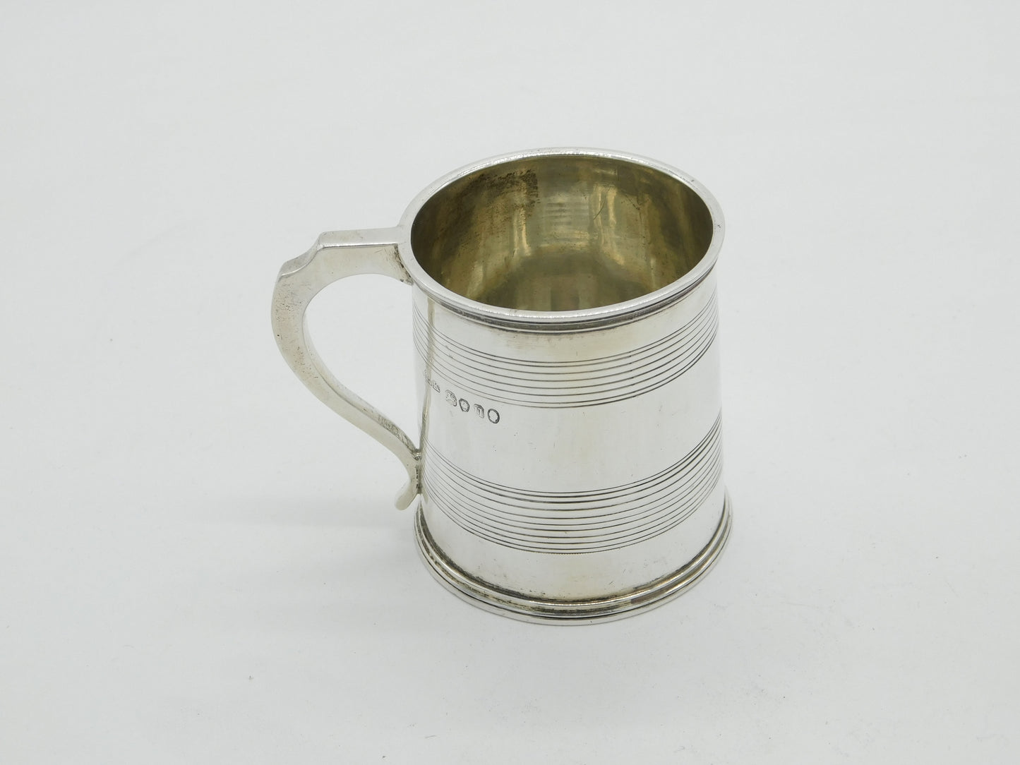 Georgian Sterling Silver Christening Mug London, 1835 by John James Keith