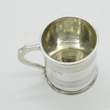 Georgian Sterling Silver Christening Mug London, 1835 by John James Keith