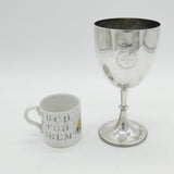 Victorian Sterling Silver 'Grand National Poultry Show 1876' Trophy Goblet Antique