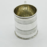 Georgian Sterling Silver Christening Mug London, 1835 by John James Keith