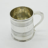 Georgian Sterling Silver Christening Mug London, 1835 by John James Keith