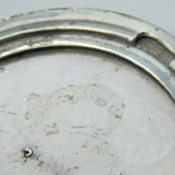 WWII Sterling Silver & Enamel Royal Artillery Makeup Compact Antique Birmingham