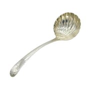 Irish George III Sterling Silver Shell Bowl Sauce Ladle Antique c1770 Dublin