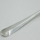 Scottish George II Sterling Silver Tablespoon Antique 1744 Edinburgh J. Mitchell