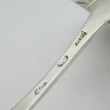 Irish George III Sterling Silver Shell Bowl Sauce Ladle Antique c1770 Dublin