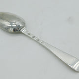 Scottish George II Sterling Silver Tablespoon Antique 1744 Edinburgh J. Mitchell